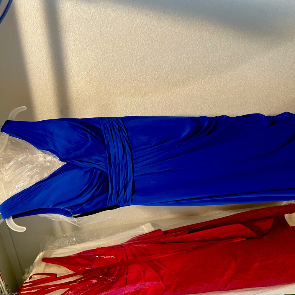 Blue gown